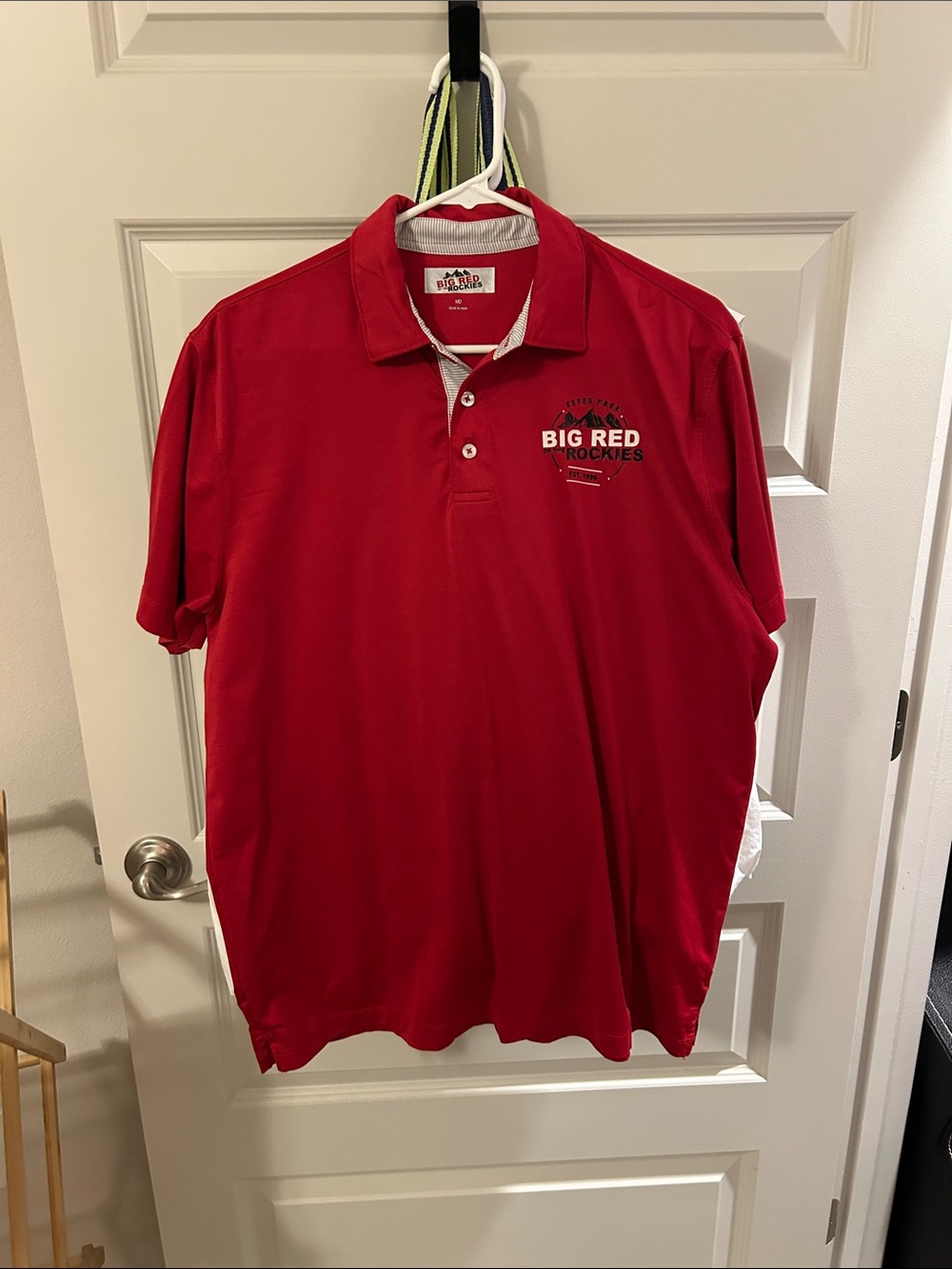 Men's Red Polo Shirt